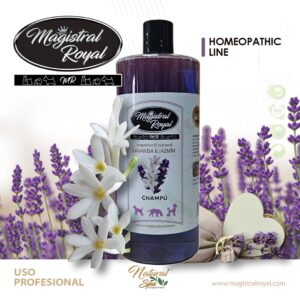 Champú Lavanda y Jazmín | Champú para perros  HOMEOPATHIC LINE - Imagen 2