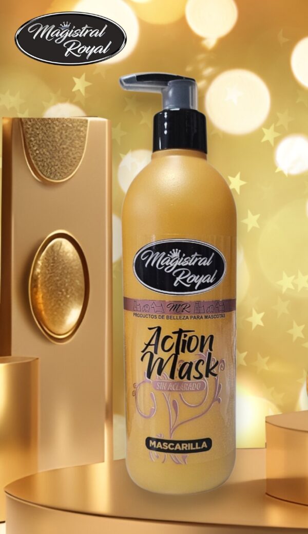 Mascarilla ActionMask Gold Line